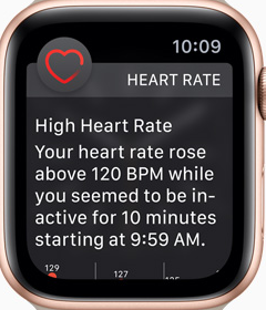 Apple Watch Series 4 - Heart Rate